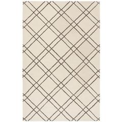 HIMALAYA, IVORY / DARK GREY, 5' X 8', Area Rug