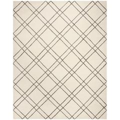 HIMALAYA, IVORY / DARK GREY, 8' X 10', Area Rug