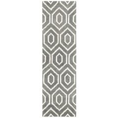 HIMALAYA, DARK GREY / IVORY, 2'-3" X 8', Area Rug, HIM902F-28