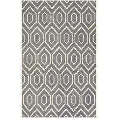 HIMALAYA, DARK GREY / IVORY, 5' X 8', Area Rug, HIM902F-5
