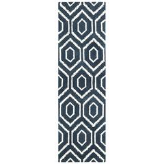 HIMALAYA, NAVY / IVORY, 2'-3" X 8', Area Rug