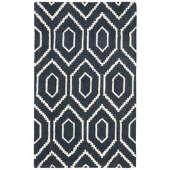 HIMALAYA, NAVY / IVORY, 3' X 5', Area Rug