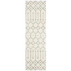 HIMALAYA, IVORY / GREY, 2'-3" X 8', Area Rug