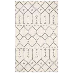 HIMALAYA, IVORY / GREY, 3' X 5', Area Rug
