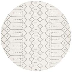 HIMALAYA, IVORY / GREY, 6' X 6' Round, Area Rug