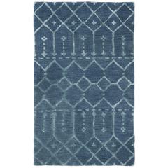 HIMALAYA, NAVY / SILVER, 3' X 5', Area Rug, HIM903N-3