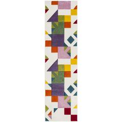 HOLLYWOOD, IVORY / ROSE, 2'-3" X 8', Area Rug, HLW702A-28
