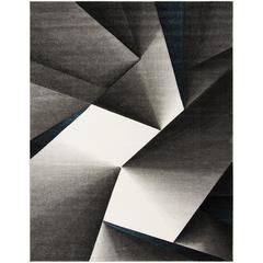 HOLLYWOOD, GREY / TEAL, 8' X 10', Area Rug, HLW714D-8
