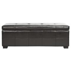 MAIDEN TUFTED STORAGE BENCH LG, HUD8229A