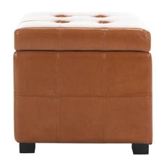 MAIDEN SQUARE TUFTED OTTOMAN, HUD8231C