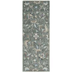JARDIN, GREY / MULTI, 2'-3" X 6', Area Rug