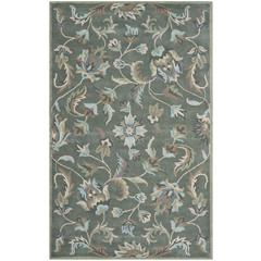 JARDIN, GREY / MULTI, 5' X 8', Area Rug