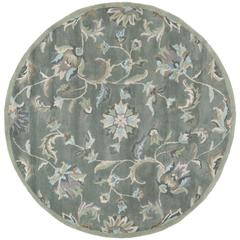 JARDIN, GREY / MULTI, 6' X 6' Round, Area Rug