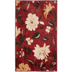 KASHMIR, RED / IVORY, 5' X 8', Area Rug