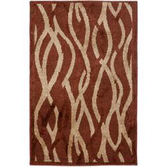 KASHMIR, RUST / IVORY, 5' X 8', Area Rug