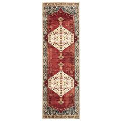 KASHAN, IVORY / BLUE, 2'-6" X 8', Area Rug, KSN300B-28