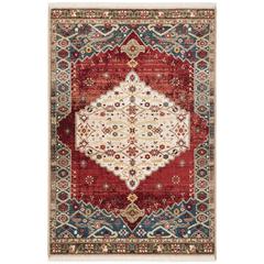 KASHAN, IVORY / BLUE, 3'-3" X 4'-10", Area Rug, KSN300B-3