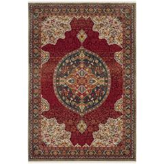 KASHAN, RED / BLUE, 3'-3" X 4'-10", Area Rug, KSN302F-3