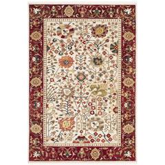 KASHAN, IVORY / RED, 3'-3" X 4'-10", Area Rug, KSN303D-3