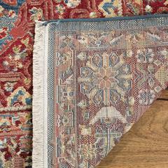 KASHAN, BLUE / RED, 3'-3" X 4'-10", Area Rug, KSN305A-3