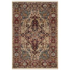 KASHAN, IVORY / RED, 3'-3" X 4'-10", Area Rug, KSN305K-3