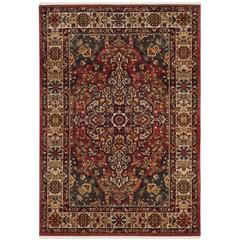KASHAN, RED / IVORY, 3'-3" X 4'-10", Area Rug, KSN305L-3