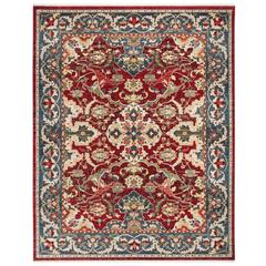 KASHAN, RED / BLUE, 8' X 10', Area Rug, KSN307Q-8