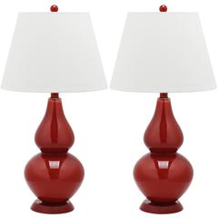 CYBIL 26-INCH H DOUBLE GOURD LAMP, LIT4088E-SET2
