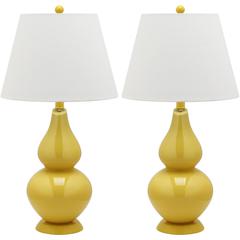 CYBIL 26-INCH H DOUBLE GOURD LAMP, LIT4088H-SET2