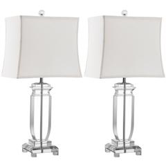 OLYMPIA 24-INCH H CRYSTAL TABLE LAMP