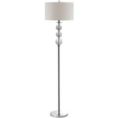 PIPPA 61-INCH H GLASS GLOBE FLOOR LAMP