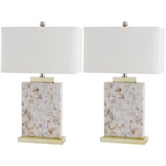 TORY 24.5-INCH H SHELL TABLE LAMP