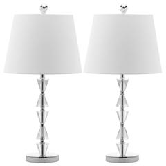 DECO 24.5-INCH H PRISMS CRYSTAL LAMP