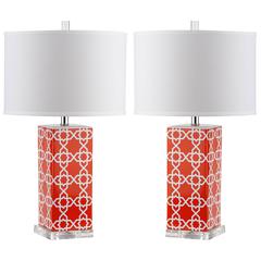 QUATREFOIL 27-INCH H TABLE LAMP, LIT4133D-SET2