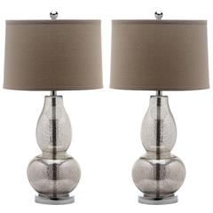 MERCURIO 28.5-INCH H DOUBLE GOURD LAMP, LIT4155D-SET2
