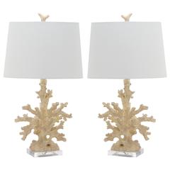 CORAL BRANCH 28.5-INCH H TABLE LAMP, LIT4161A-SET2