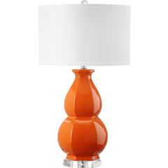 JUNIPER 30-INCH H ORANGE TABLE LAMP