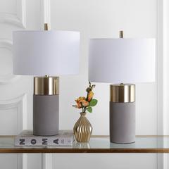 Oliver Table Lamp, Grey (Set of 2)