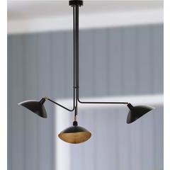 Lewis Metal Pendant Lamp, Black