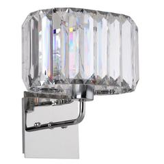 ATHENA CHROME 11.25-INCH H ACRYLIC WALL SCONCE
