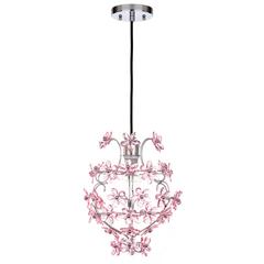 RAZ FLORAL 1 LIGHT 11.75-INCH DIA PENDANT