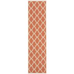 LINDEN 100, RUST / CREME, 2' X 8', Area Rug, LND122P-28