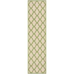 LINDEN 100, CREAM / OLIVE, 2' X 8', Area Rug, LND122V-28