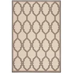 LINDEN 100, NATURAL / BROWN, 4' X 6', Area Rug, LND124B-4