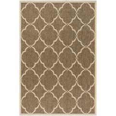 LINDEN 100, BEIGE / CREAM, 5'-1" X 7'-6", Area Rug, LND125D-5