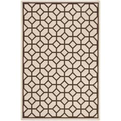 LINDEN 100, NATURAL / BROWN, 4' X 6', Area Rug, LND127B-4