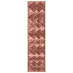 LINDEN 100, RED / CREME, 2' X 8', Area Rug, LND129Q-28