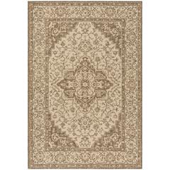LINDEN 100, CREAM / BEIGE, 5'-1" X 7'-6", Area Rug, LND137C-5