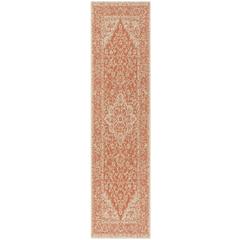 LINDEN 100, RUST / CREME, 2' X 8', Area Rug, LND137P-28
