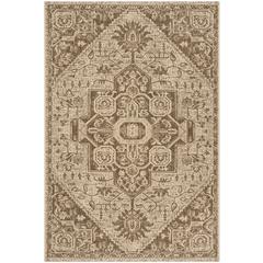 LINDEN 100, BEIGE / CREAM, 5'-1" X 7'-6", Area Rug, LND138B-5